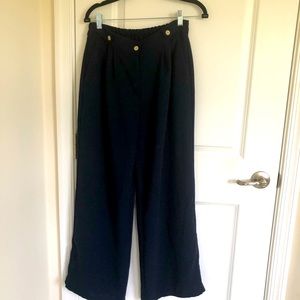Woven fabric trousers